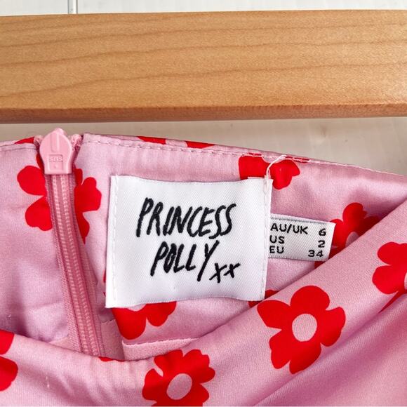 Princess Polly | Olton Mini Skirt Retro Flower - Picture 9 of 9